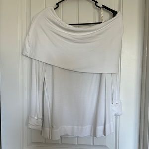 Lilly Pulitzer off the shoulder white top